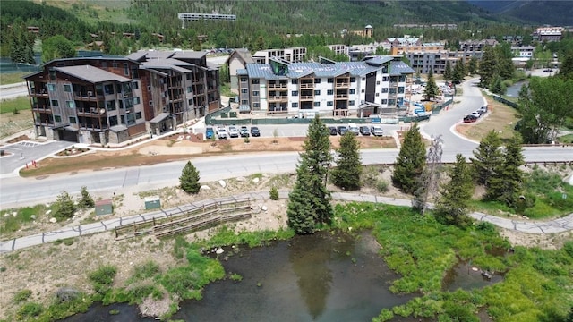35 Argentine Ct Unit 204, Keystone, CO 80435 - drone / aerial view of apartment complex / building and a mountainous background