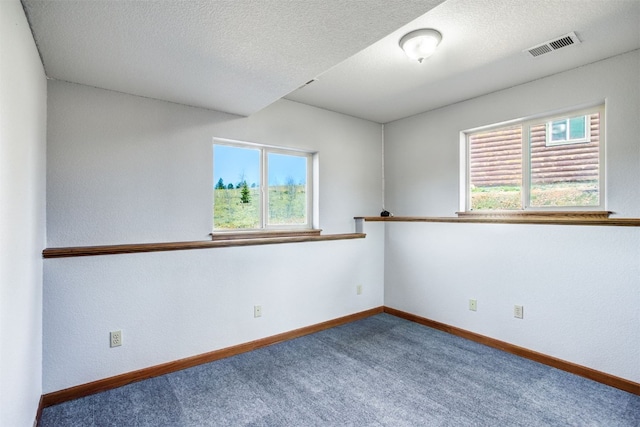 526 Sharps Way, Como, CO 80456 - empty room featuring baseboards, carpet, and a textured ceiling