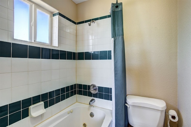 526 Sharps Way, Como, CO 80456 - bathroom with toilet and a combined bath / shower with jetted tub