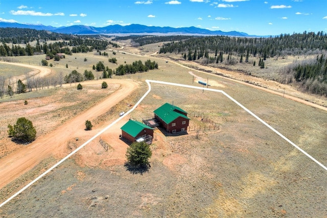 526 Sharps Way, Como, CO 80456 - aerial view of sparsely populated area featuring a mountainous background