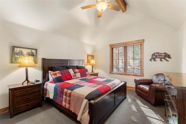 50 Cooney Ct, Blue River, CO 80424 - carpeted bedroom featuring baseboards and ceiling fan