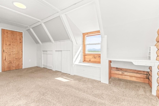 30955 Whitecotton Ct, Steamboat Springs, CO 80487 - additional living space with lofted ceiling and carpet floors