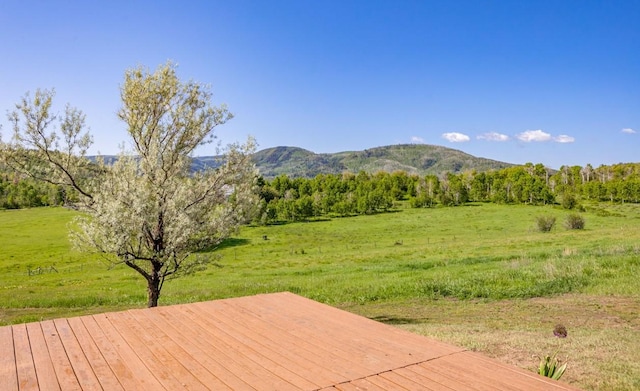 30955 Whitecotton Ct, Steamboat Springs, CO 80487 - mountain view with rural landscape