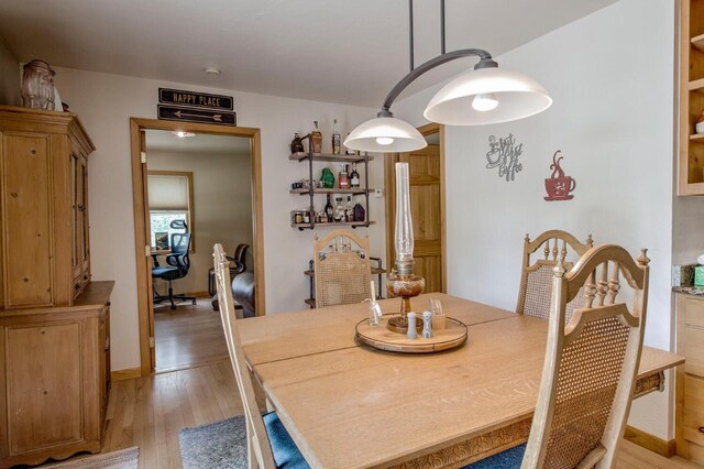 277 G Rd, Silverthorne, CO 80498 - dining room featuring light wood-style floors and baseboards