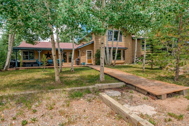 277 G Rd, Silverthorne, CO 80498 - view of front of house with french doors and a front yard