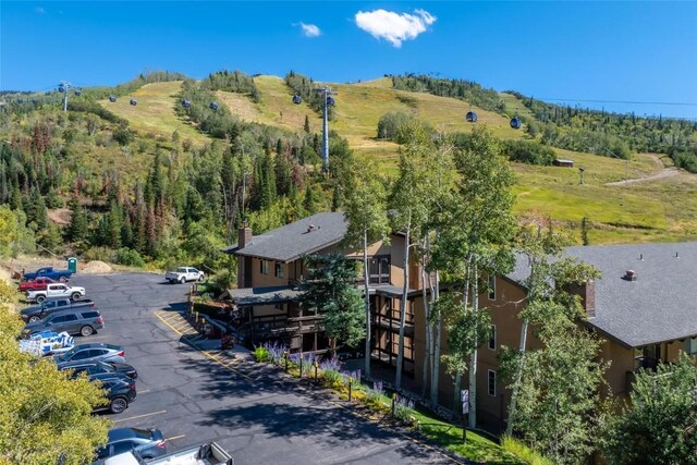 2275 Storm Meadows Dr Unit 63, Steamboat Springs, CO 80487 - bird's eye view of a heavily wooded area