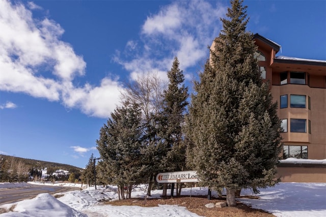 45 Beeler Pl Unit 301, Copper Mountain, CO 80443 - view of snow covered building