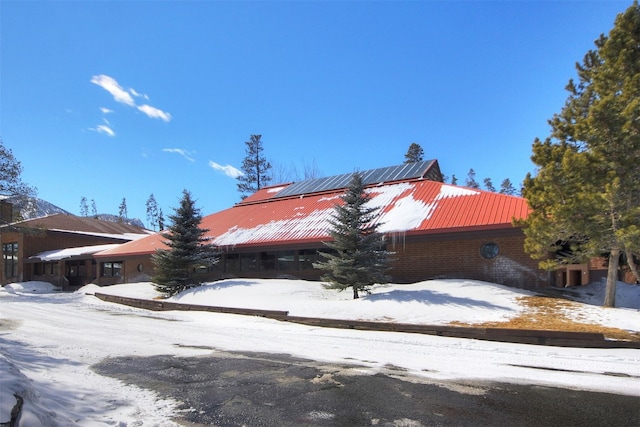 716 Lagoon Dr Unit D, Frisco, CO 80443 - view of front facade featuring metal roof
