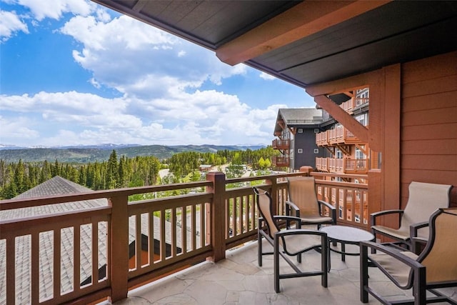 1521 Ski Hill Rd Unit 8312, Breckenridge, CO 80424 - balcony with a mountain view