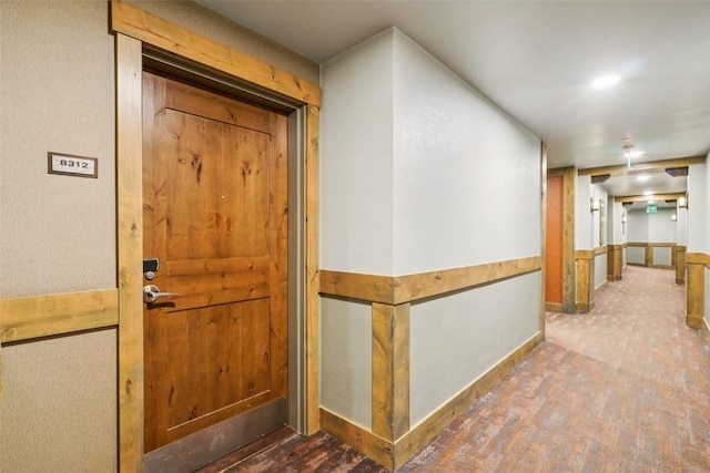 1521 Ski Hill Rd Unit 8312, Breckenridge, CO 80424 - hall with wood finished floors