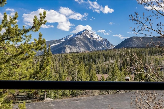 91200 Ryan Gulch Rd Unit 91222, Silverthorne, CO 80498 - view of mountain backdrop featuring a forest