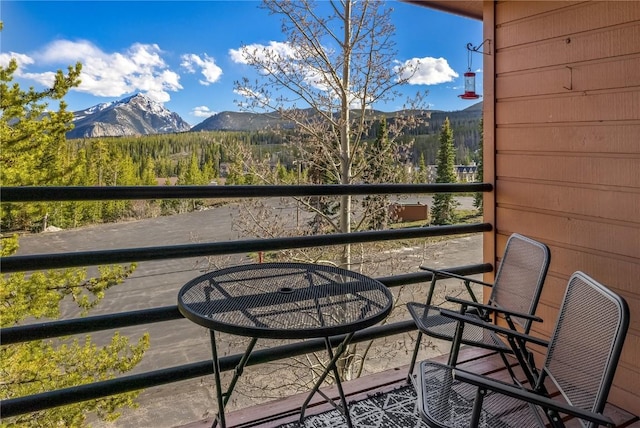 91200 Ryan Gulch Rd Unit 91222, Silverthorne, CO 80498 - balcony featuring a mountain view
