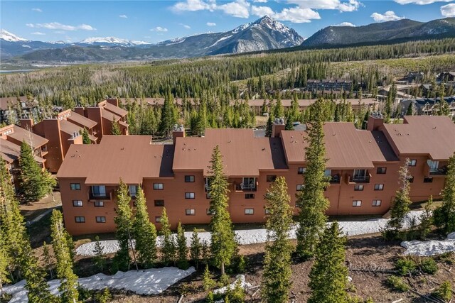 91200 Ryan Gulch Rd Unit 91222, Silverthorne, CO 80498 - aerial view of residential area with mountains
