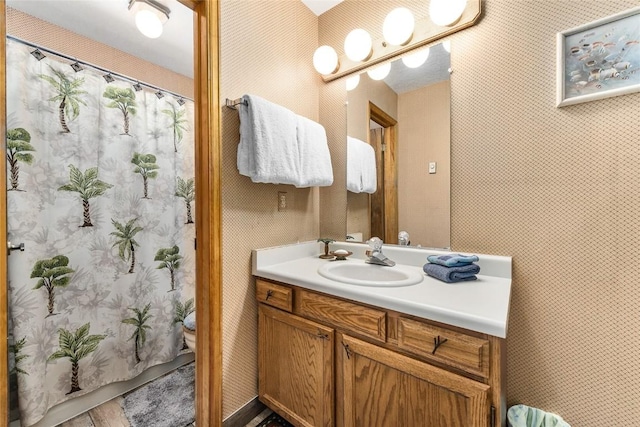1149 Overlook Dr Unit C3, Steamboat Springs, CO 80487 - bathroom featuring toilet, vanity, and a shower with shower curtain