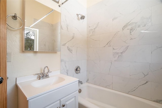5277 Montezuma Rd, Montezuma, CO 80435 - bathroom featuring vanity and tub / shower combination