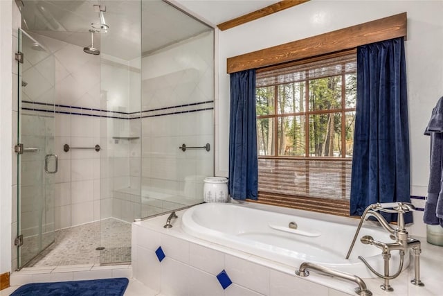486 Sage Creek Canyon Dr, Silverthorne, CO 80498 - bathroom featuring a shower stall and a bath