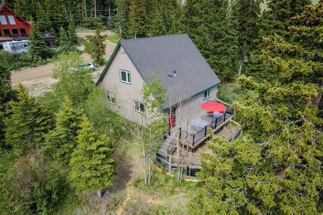 46 Mcdill Rd, Breckenridge, CO 80424 - view from above of property featuring a forest