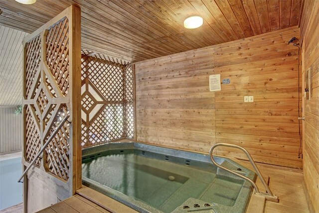 8500 Ryan Gulch Rd Unit G2, Wildernest, CO 80498 - view of pool with a hot tub