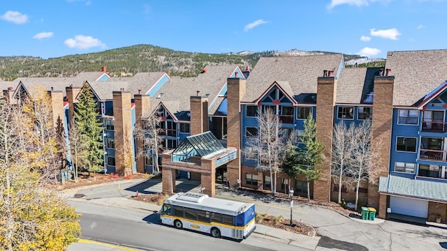 view of property featuring a mountain view