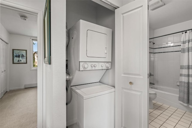 2700 Eagleridge Dr Unit N31, Steamboat Springs, CO 80487 - laundry room with stacked washer / dryer