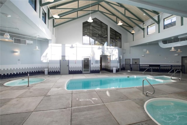 view of pool