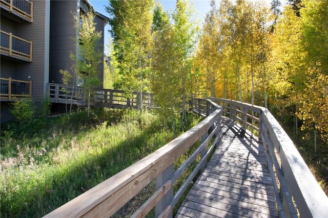view of property's community