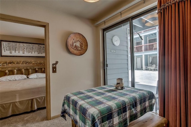 100 S Park Ave Unit E113, Breckenridge, CO 80424 - carpeted bedroom featuring baseboards