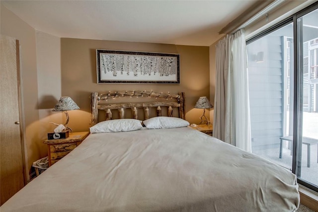100 S Park Ave Unit E113, Breckenridge, CO 80424 - bedroom featuring access to exterior