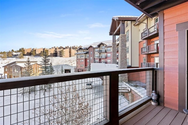 300 Base Camp Cir Unit 214, Granby, CO 80446 - snow covered back of property with a residential view