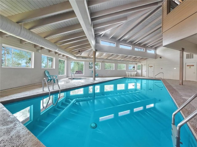 view of pool