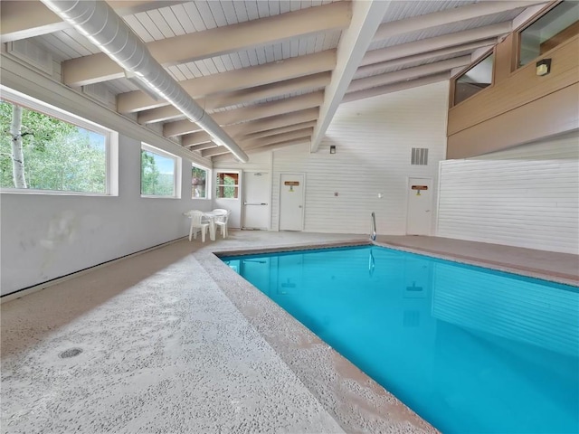 view of indoor pool
