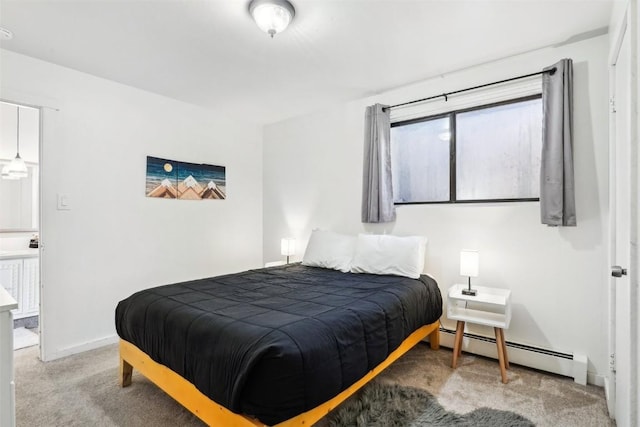 180 Evergreen Rd Unit 102, Dillon, CO 80435 - carpeted bedroom with baseboards and baseboard heating