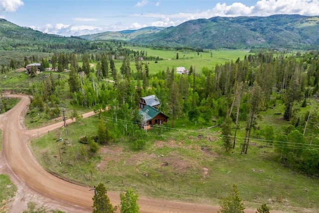 33000 Maricopa Trl, Oak Creek, CO 80467 - aerial view of sparsely populated area with mountains