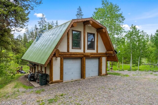 33000 Maricopa Trl, Oak Creek, CO 80467 - garage with a detached garage