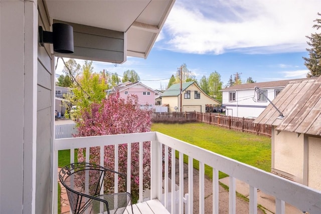 464 8th St, Steamboat Springs, CO 80487 - balcony with a residential view