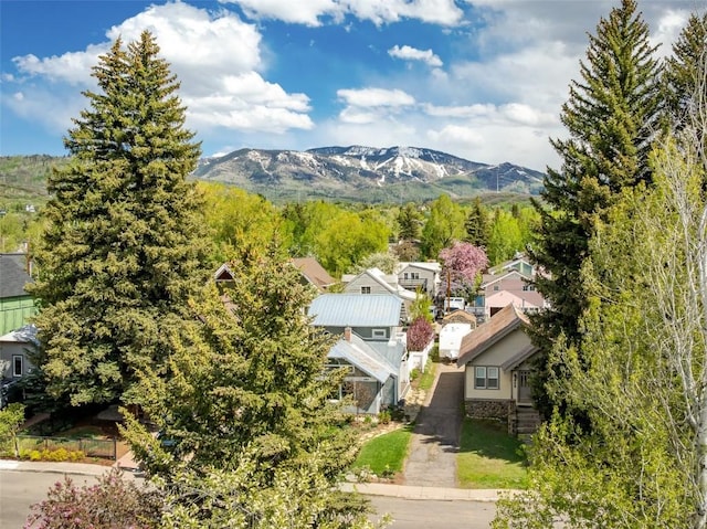 464 8th St, Steamboat Springs, CO 80487 - view of mountain backdrop with nearby suburban area