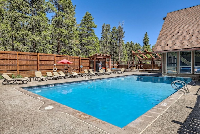 325 Four Oclock Rd Unit E202, Breckenridge, CO 80424 - community pool with a patio