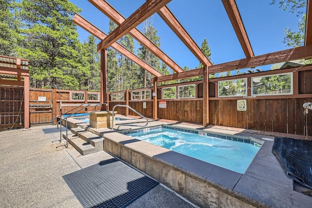 325 Four Oclock Rd Unit E202, Breckenridge, CO 80424 - view of pool with a community hot tub and a swimming pool