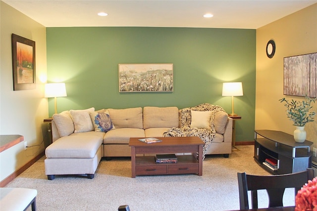 0893 Straight Creek Dr Unit 302, Dillon, CO 80435 - living area featuring carpet flooring and recessed lighting