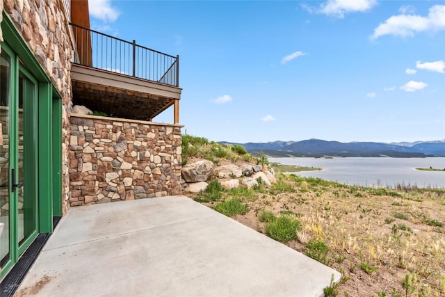 100 Gcr 4104, Granby, CO 80446 - patio / terrace with a water and mountain view and a patio