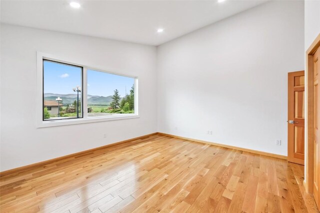 100 Gcr 4104, Granby, CO 80446 - unfurnished room featuring recessed lighting and light wood-type flooring