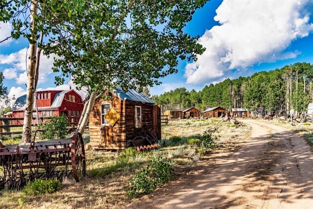 16514 Elkhorn Rd, Como, CO 80432 - exterior space with an outdoor structure