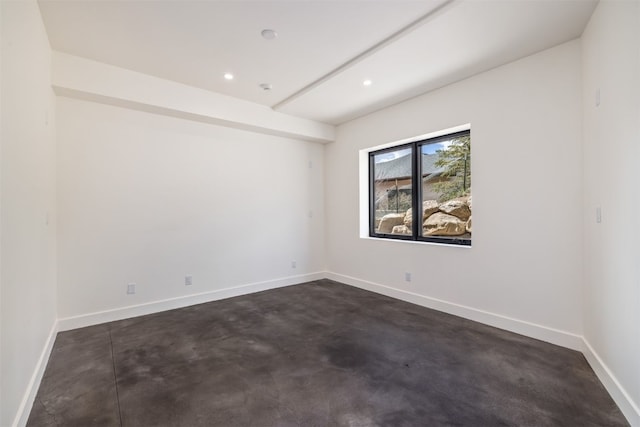 18 Heather Way, Silverthorne, CO 80498 - unfurnished room featuring finished concrete flooring, recessed lighting, and baseboards