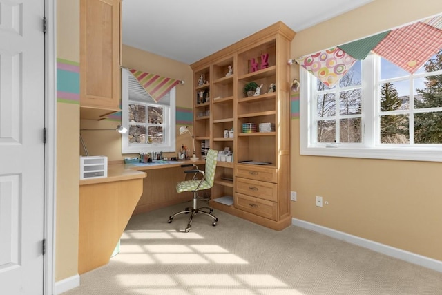 1031 Steamboat Blvd, Steamboat Springs, CO 80487 - carpeted office featuring built in study area and baseboards
