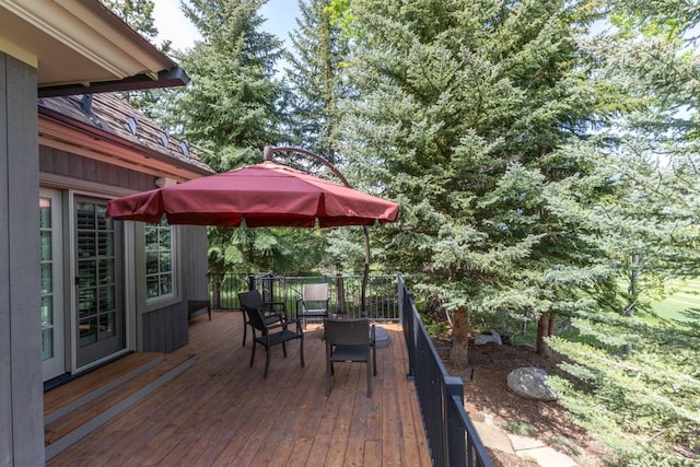 1031 Steamboat Blvd, Steamboat Springs, CO 80487 - view of deck