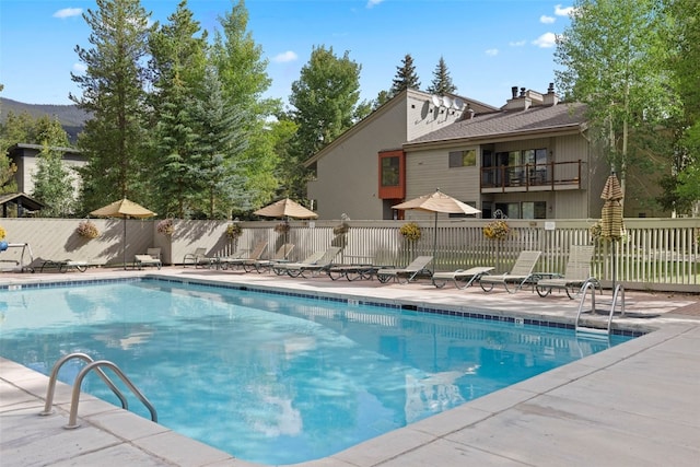 1937 Soda Ridge Rd Unit 1146, Keystone, CO 80435 - community pool featuring fence and a patio