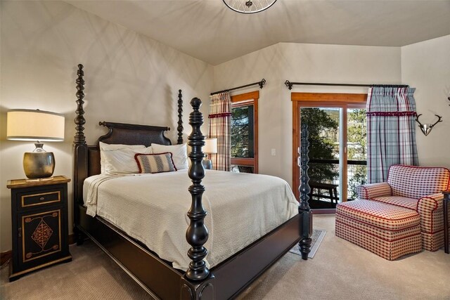 197 Wild Irishman Rd, Keystone, CO 80435 - bedroom with carpet flooring and access to outside