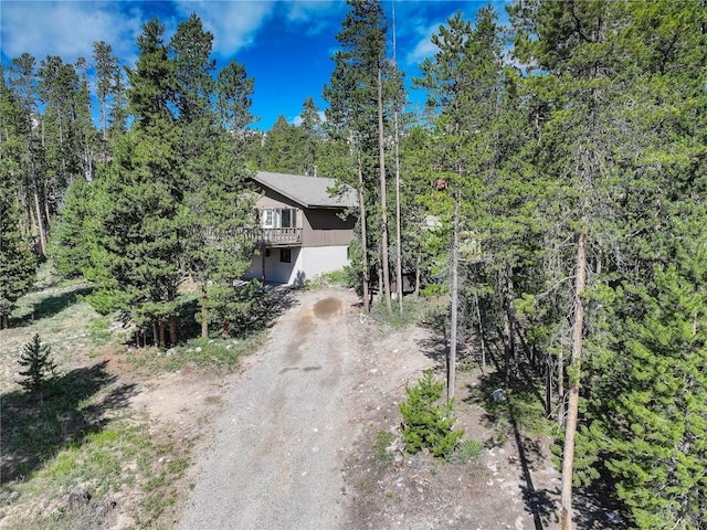 24 Ski Pole Ct, Breckenridge, CO 80424 - view of front facade featuring a view of trees