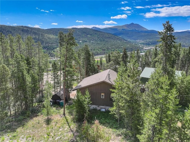 24 Ski Pole Ct, Breckenridge, CO 80424 - view of mountain background featuring a heavily wooded area