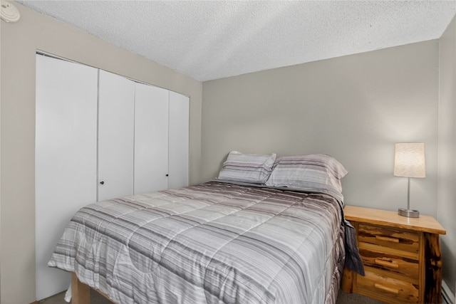 24 Ski Pole Ct, Breckenridge, CO 80424 - bedroom with a closet and a textured ceiling